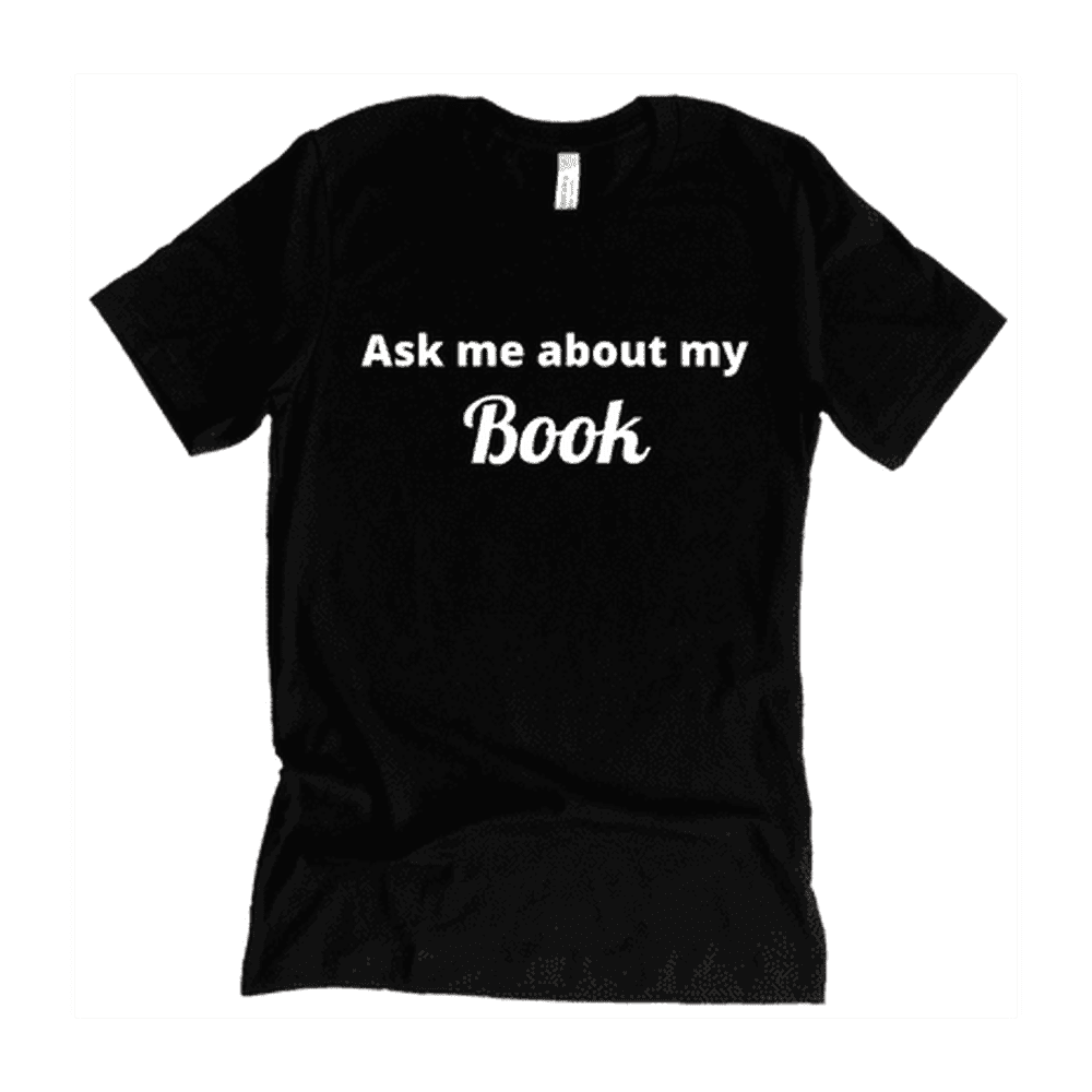 Writer T-Shirt. Book writer shirts.