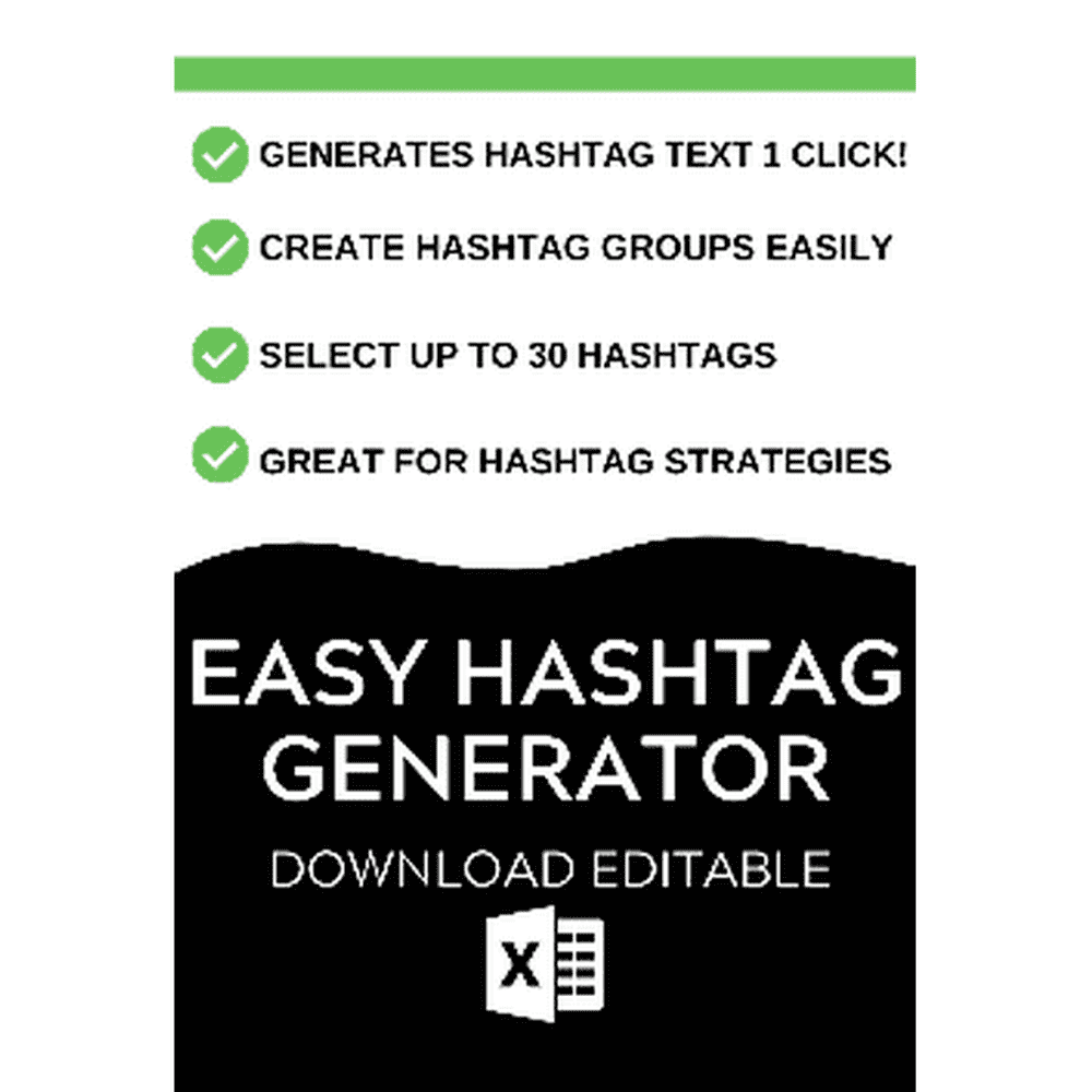 Hashtag generator and creator