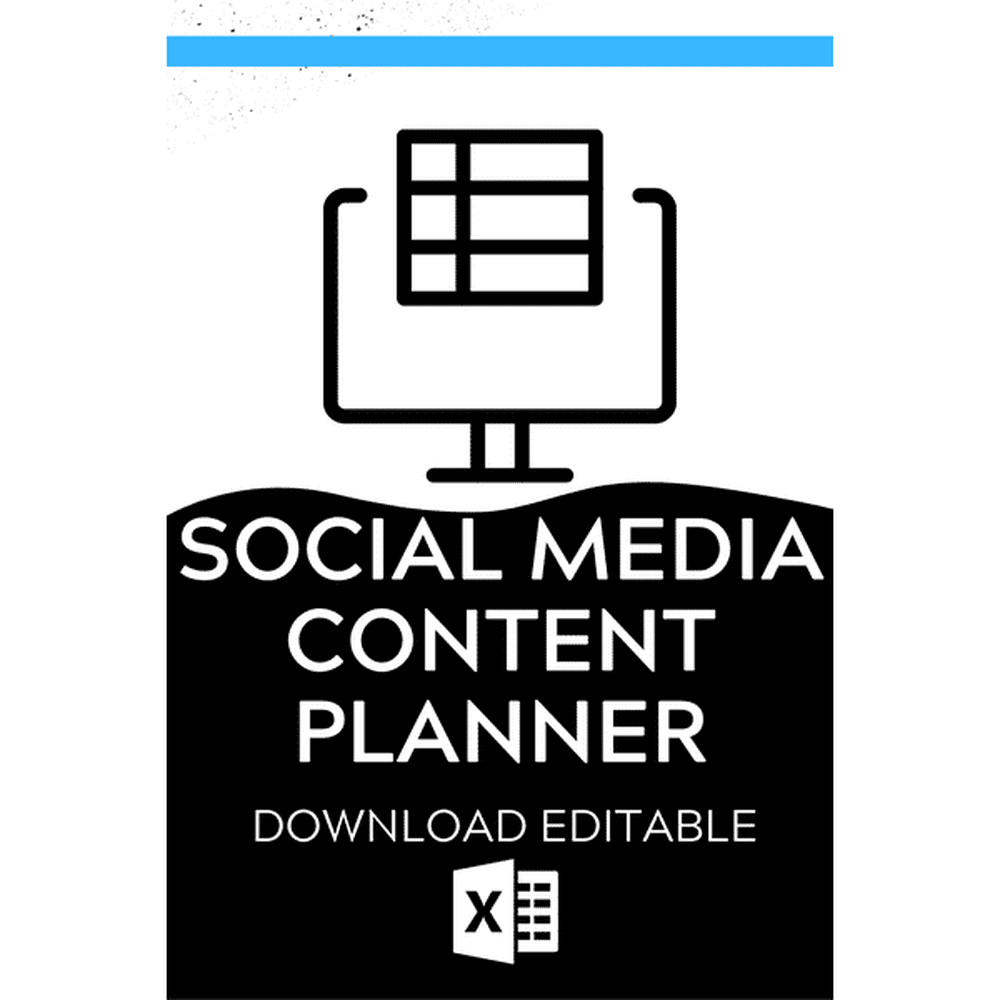 social media marketing planner image