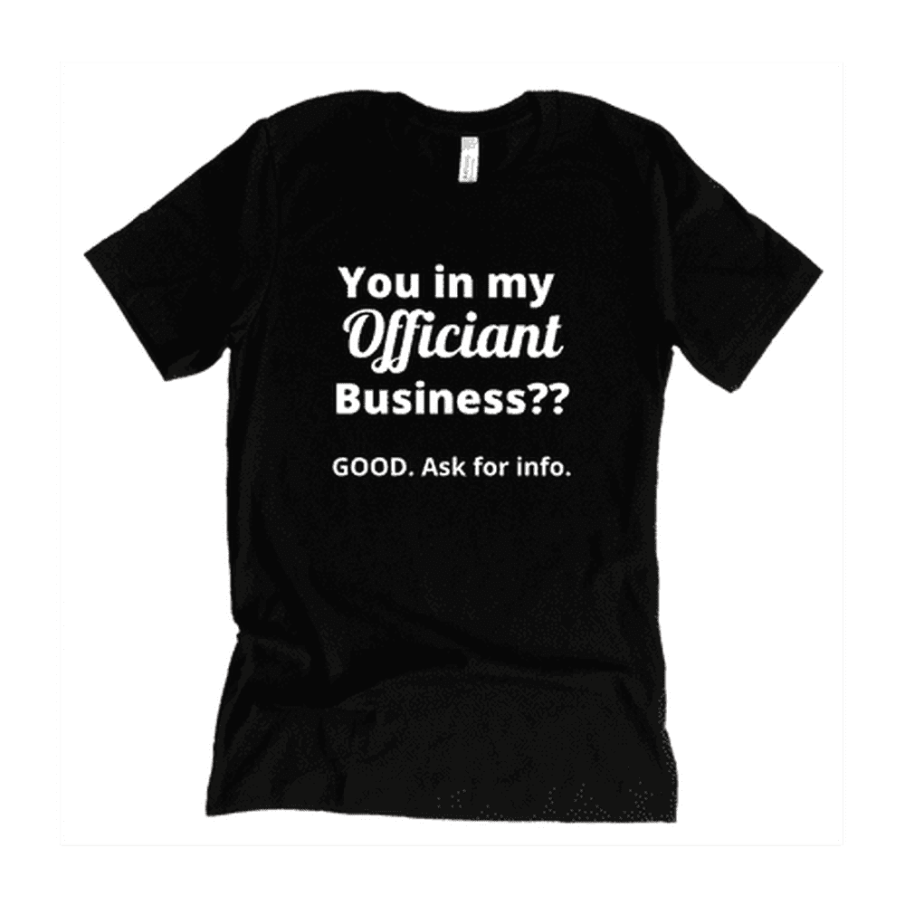 You in my business- Officiant - Occuparel 