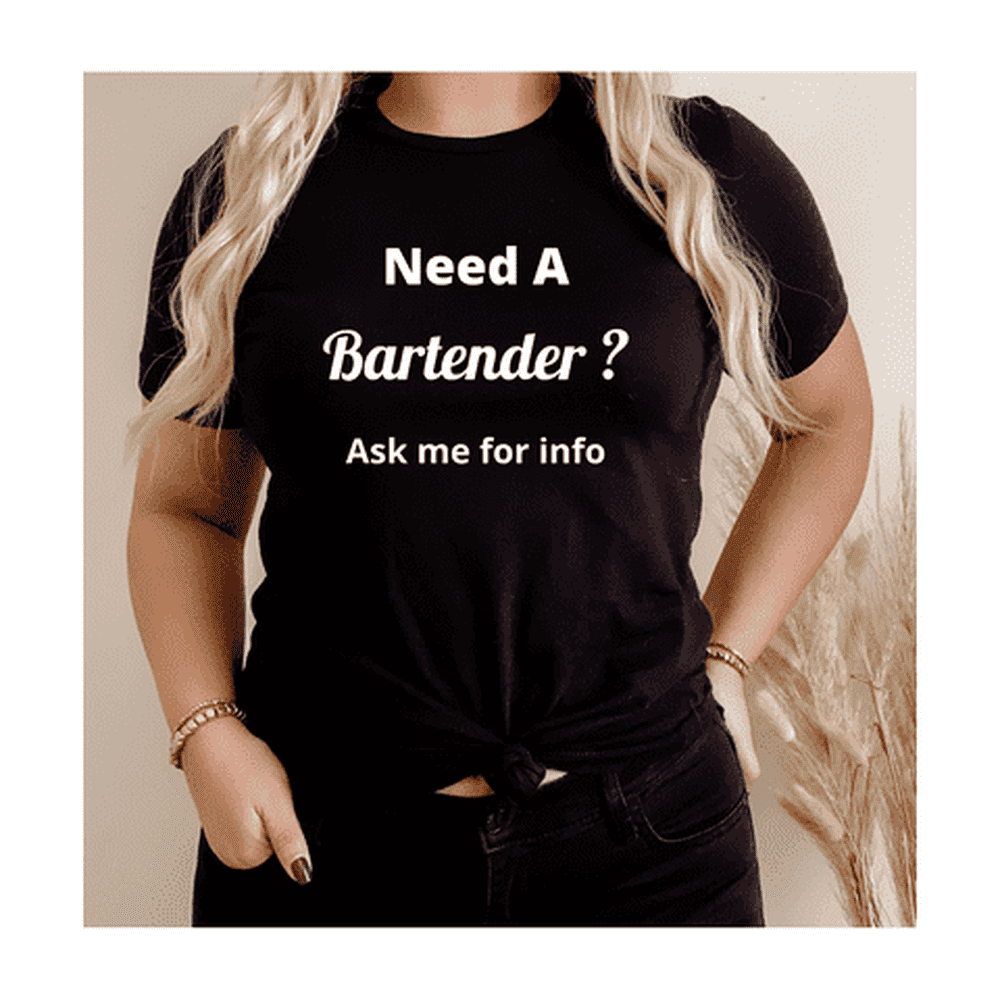 Bartender Business T-Shirt, Bartender t-shirts, mixologist tees