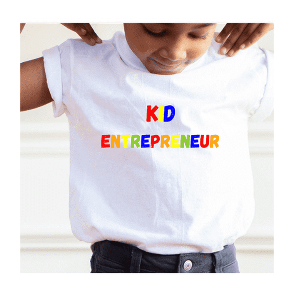 Shirts for kid entrepreneur